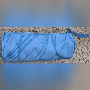 Clinique Blue Makeup Cosmetics Bag